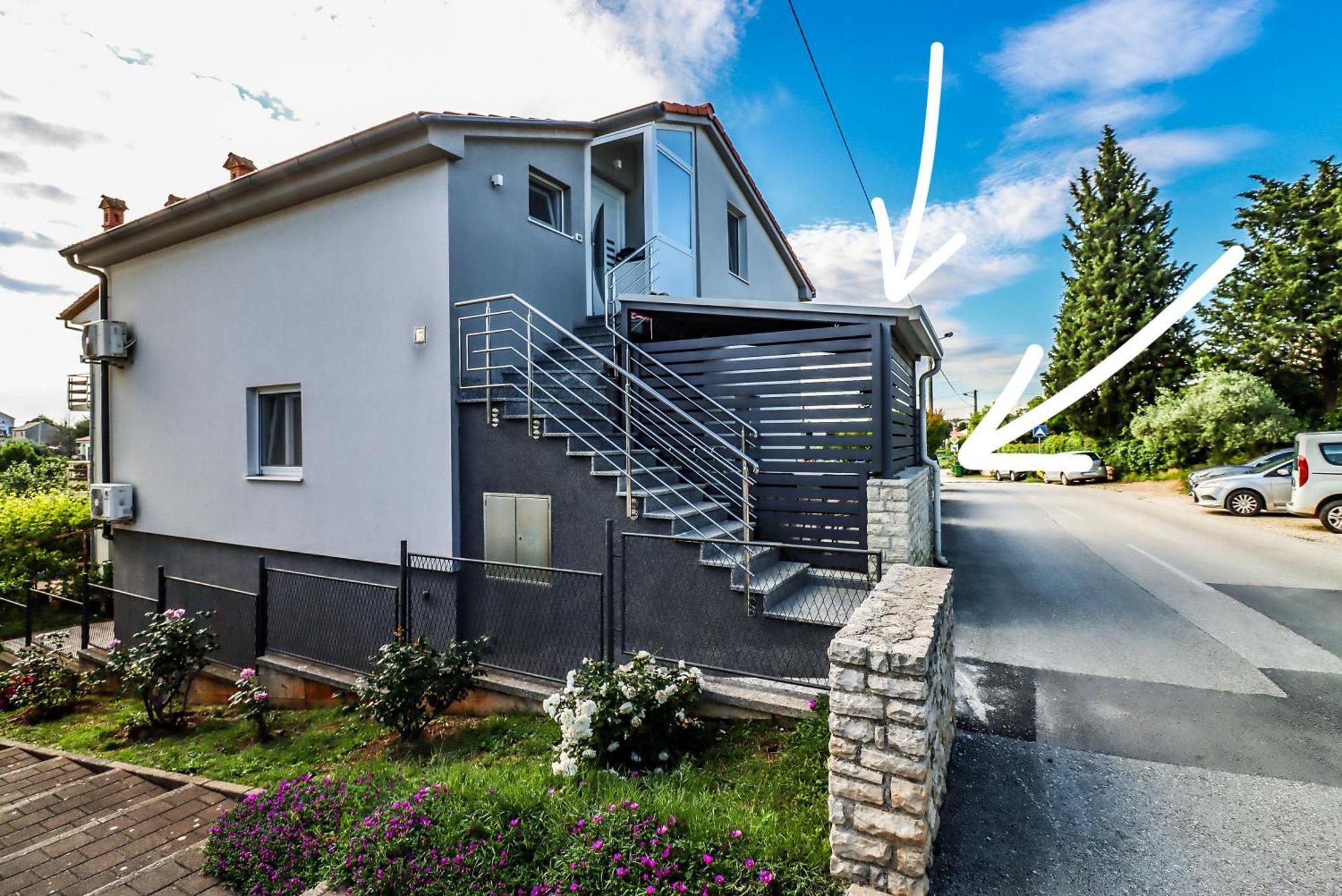 Maki I Mila Apartman Stinjan Pula Exteriör bild